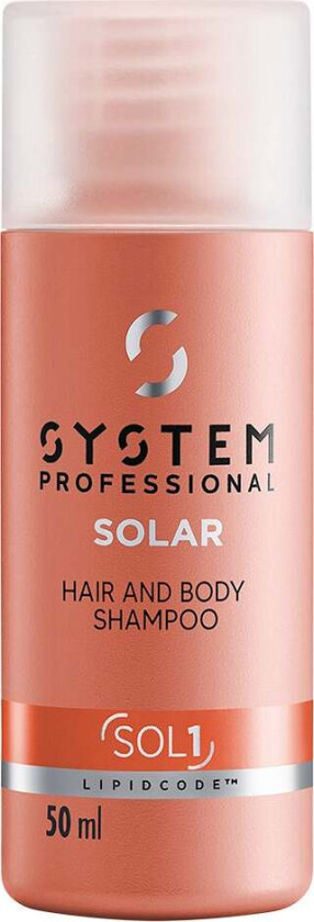 Solar Hair And Body Shampoo (50 ml)