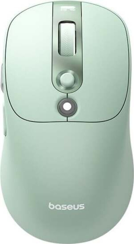 Editor Wireless Computer Mouse with 800mAh Battery and Battery Status Indicator - Green - Mus - Grønn