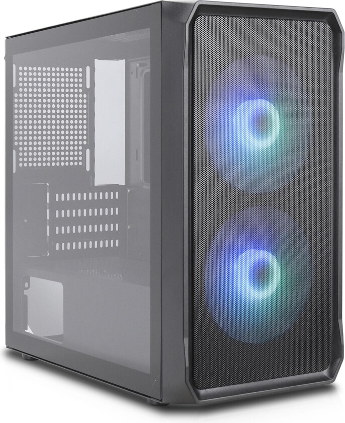 Silentware Air 10 Midi-Tower PC-kabinett, microATX - Sort