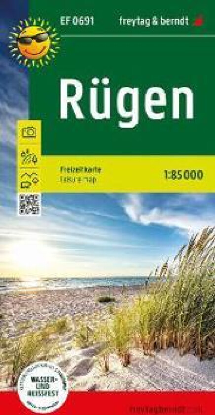 freytag & berndt Freizeitkarte Rügen 1:85.000