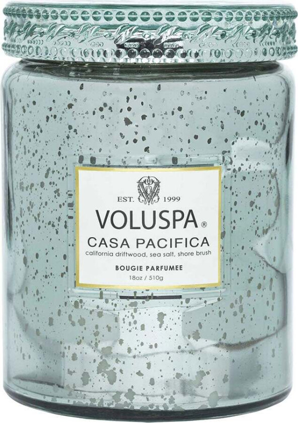 Large Jar Candle Casa Pacifica, 510 g  Duftlys