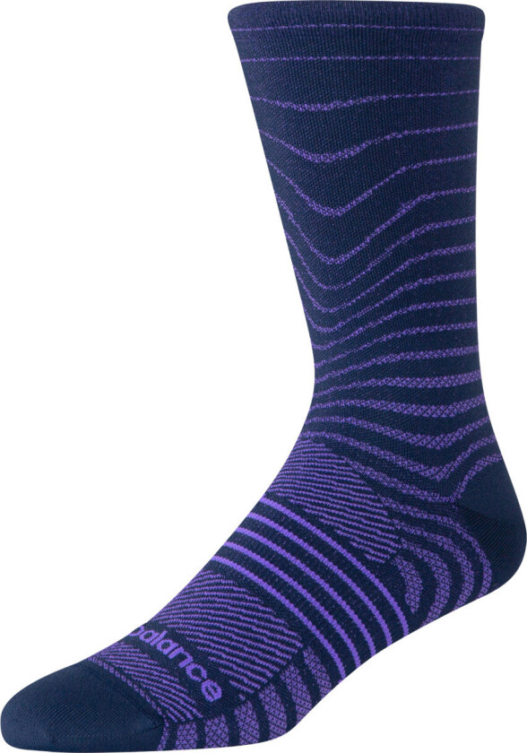 Pro Run Crew Socks 1 Pair Electric Indigo