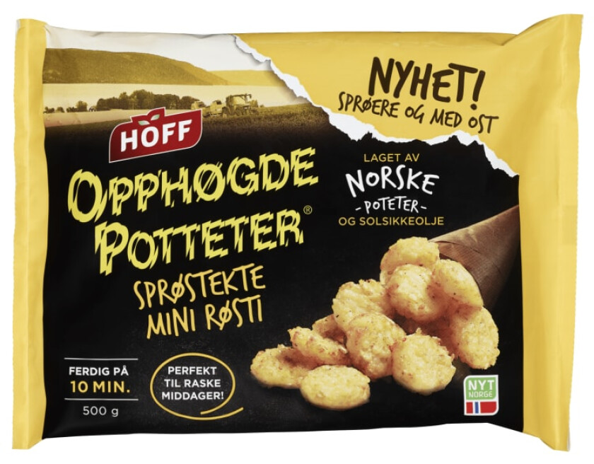 Hoff Opphøgde Potteter Mini-Røsti 500g