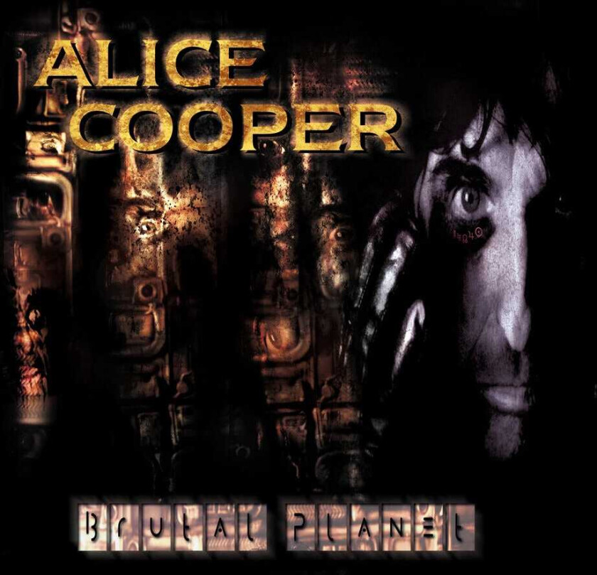 Alice Cooper Brutal Planet Brown LP/Vinyl
