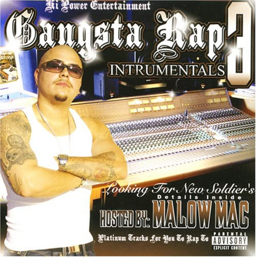 Diverse Artister Gangsta Rap Instrumentals 3 CD