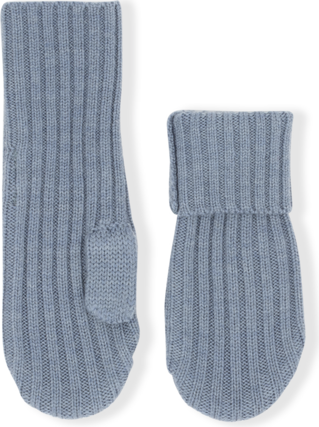 Lillelam - Ullvotter Ribb Mellomblå - 74-80