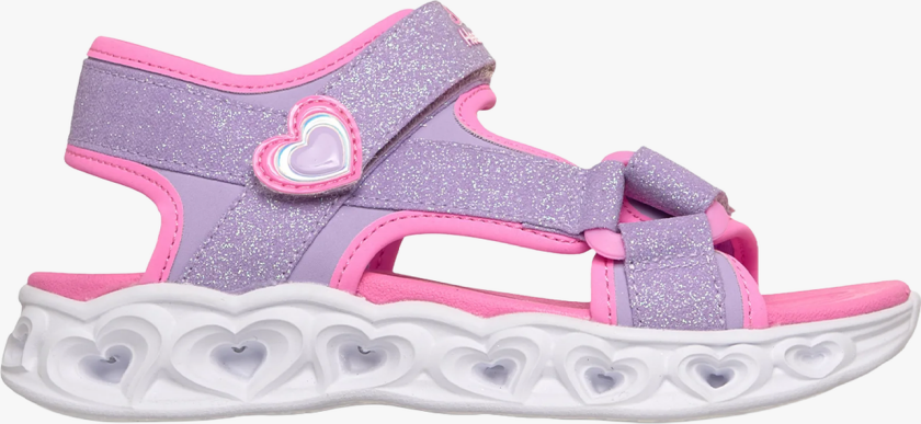 Heart Lights Sandals - Lilla - Barn - Sko - Sandaler