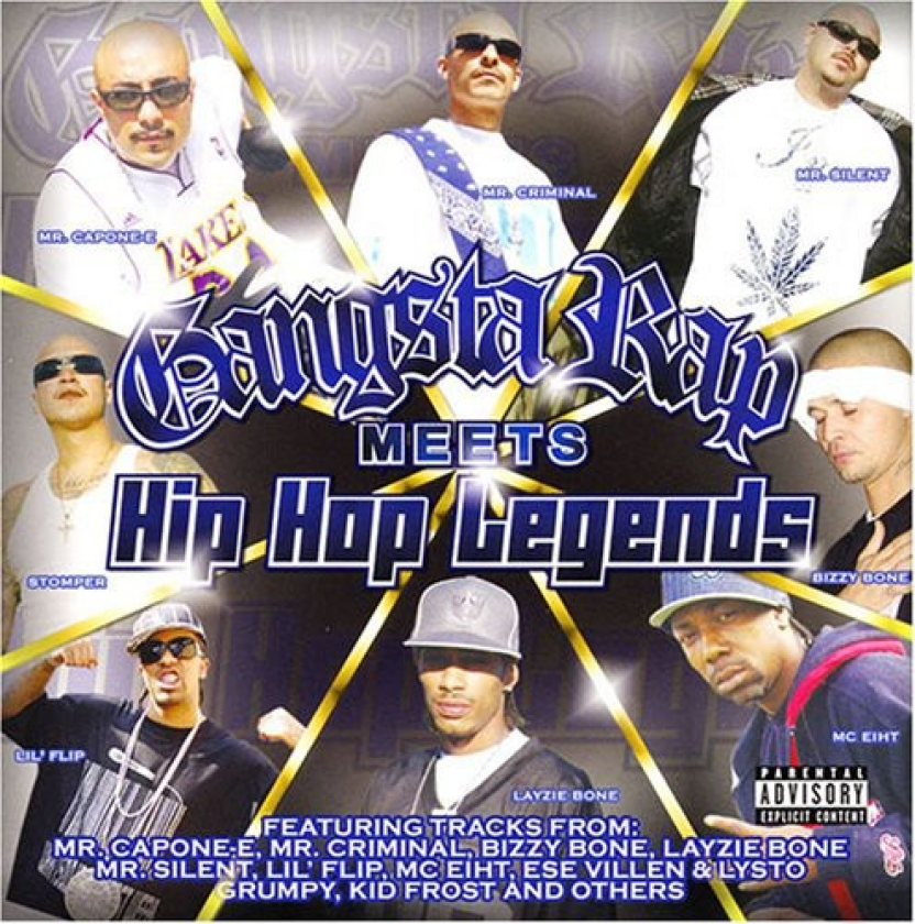 Diverse Artister Gangsta Rap Meets HipHop Legends CD