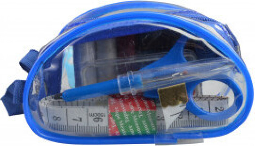 Bilde av Mini Pennal med Sytilbehør 12 deler Ass. Farger