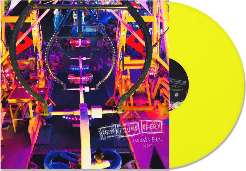 New Found Glory Forever & Ever X Infinity Neon Yellow LP/Vinyl