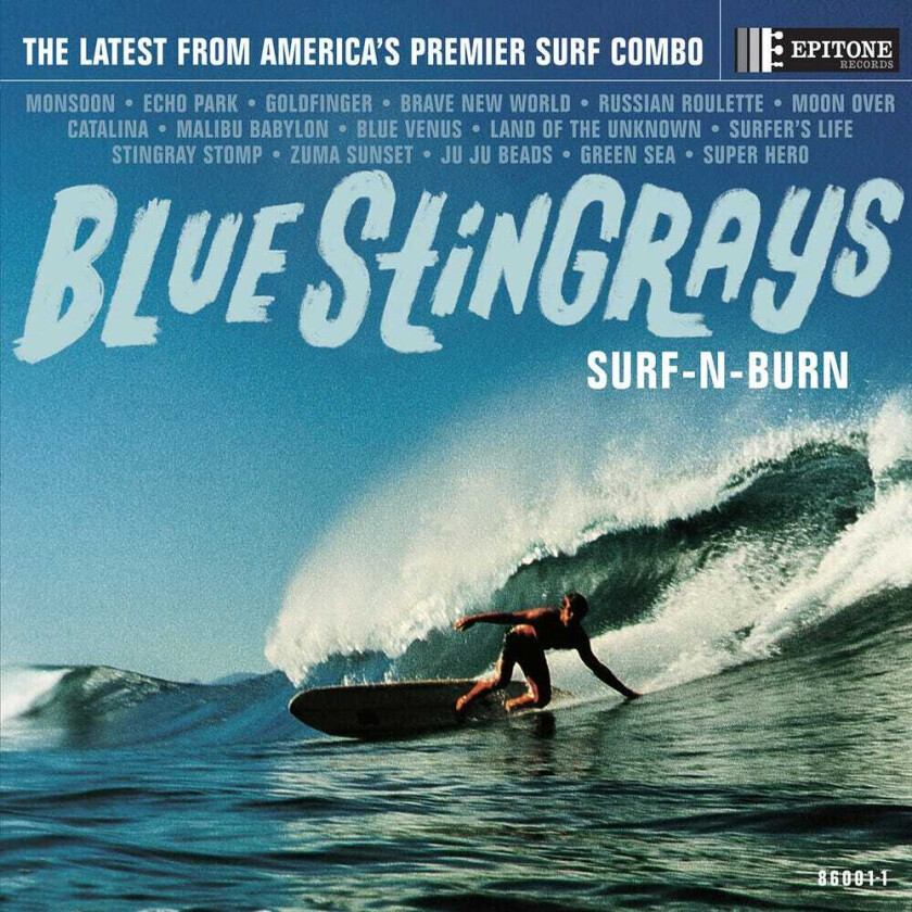 Blue Stingrays SurfNBurn LP/Vinyl