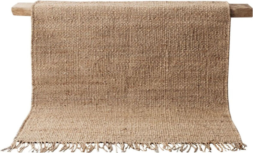 Hemp gulvteppe natur 200x300 cm