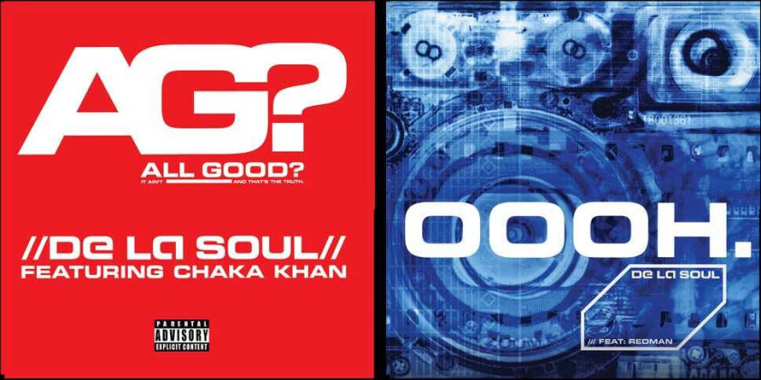 De La Soul All Good/Oooh Red LP/Vinyl