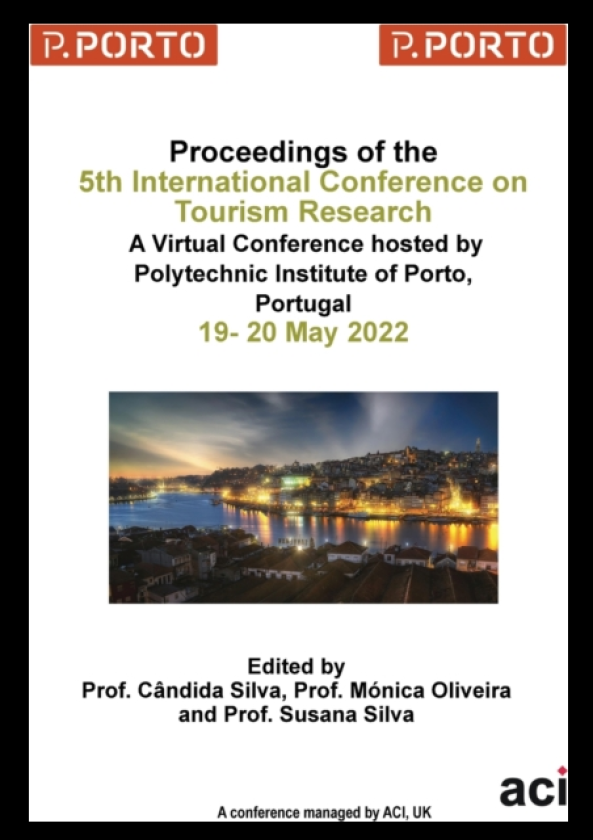 ICTR 2022 Proceedings of the 5th International Conference on Tourism Research