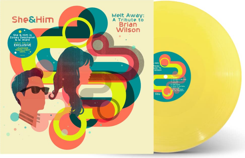 She & Him Melt Away: A Tribute To Brian Wilson LP/Vinyl