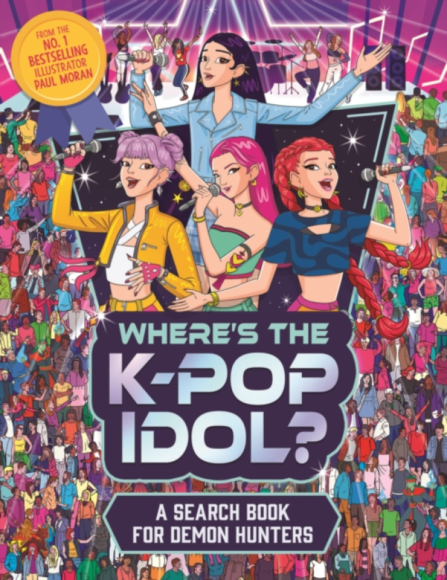 Where's the KPop Idol? A search book for demon hunters
