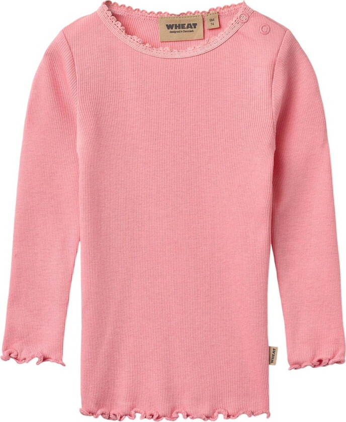 Genser - Rib - T-skjorte - Reese - Tyggegummi - - 1½ år (86) - T-skjorte