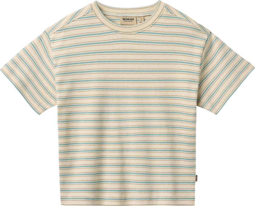 T-skjorte - Tommy - Spring Innsjø Stripe - - 4 år (104) - T-skjorte