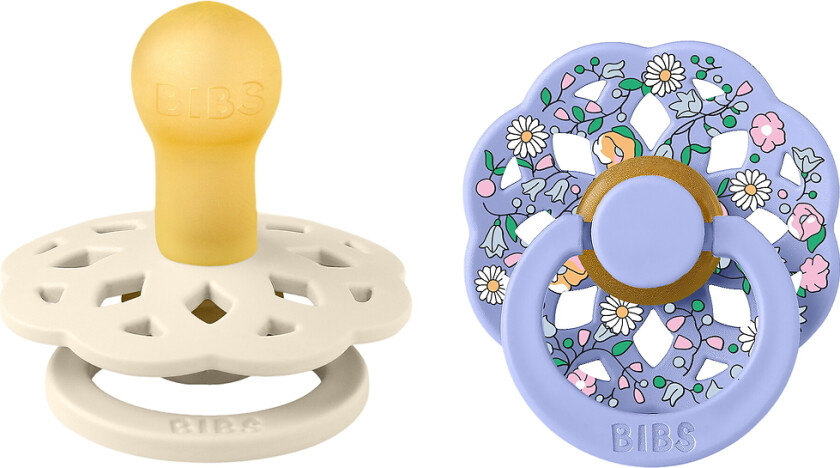 x Liberty Böhmen Smokker - Str. 1 - Rund - 2-pack - Chloe - - - 0-6 md - Smokk