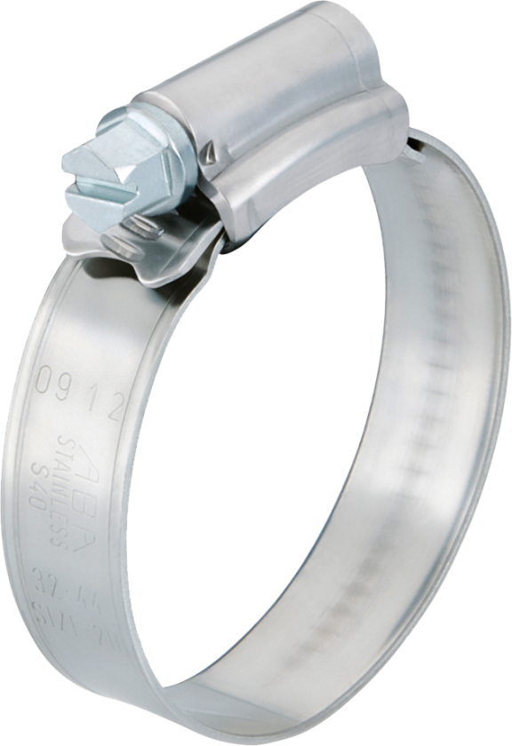 S40 Mini spændebånd A2 rustfri 9mm à 6-8 mm