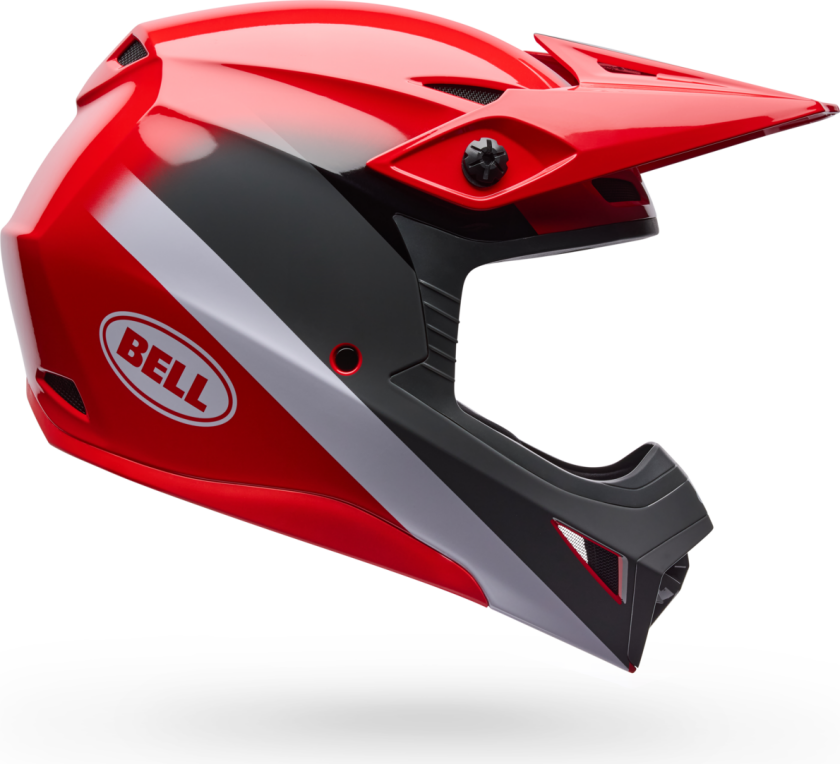 Crosshjelm BELL MX-10 MIPS Aviator Rød/SvartXXL