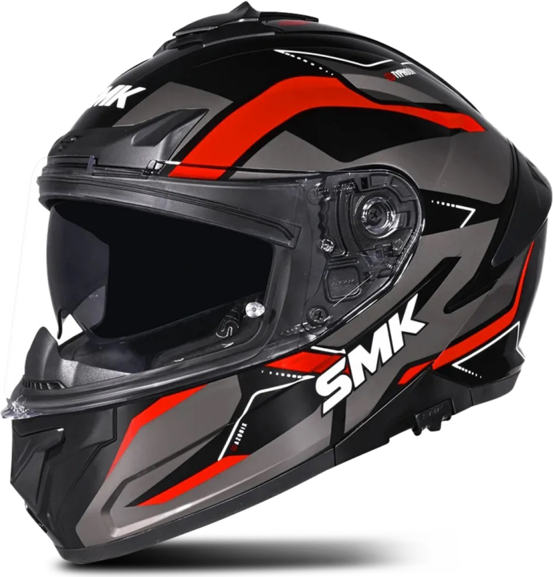 Helhjelm SMK Typhoon Azonix Svart/RødL