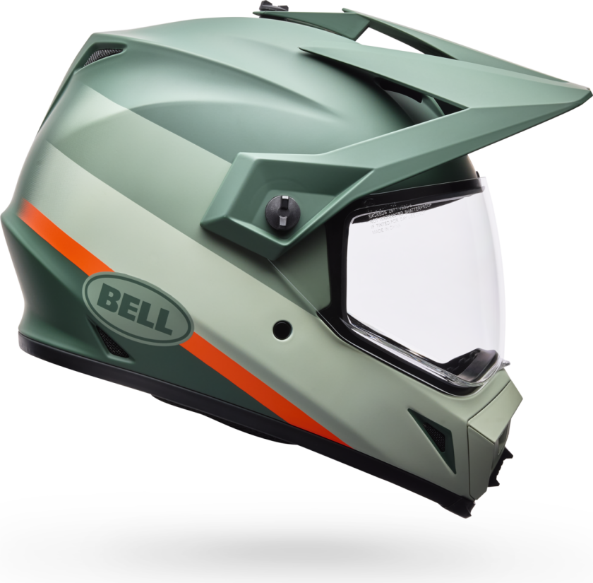 Crosshjelm BELL MX-9 ADV MIPS Grønn/OransjeL