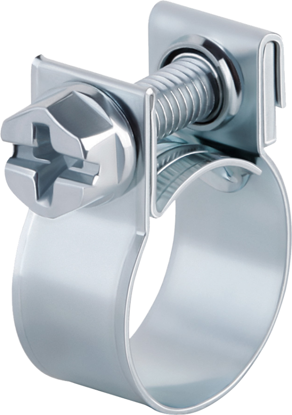 S10 Mini spændebånd aluzink 9mm à 9-11 mm