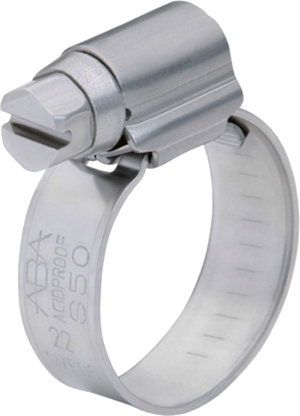 S50 spændebånd A4 syrefast 9mm à 13-20 mm