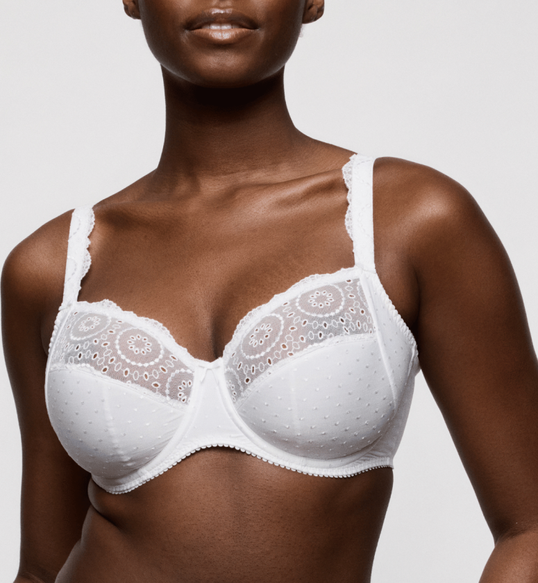 Osino BH med bøyle, hvit, Størrelse: 95E, Kvinner