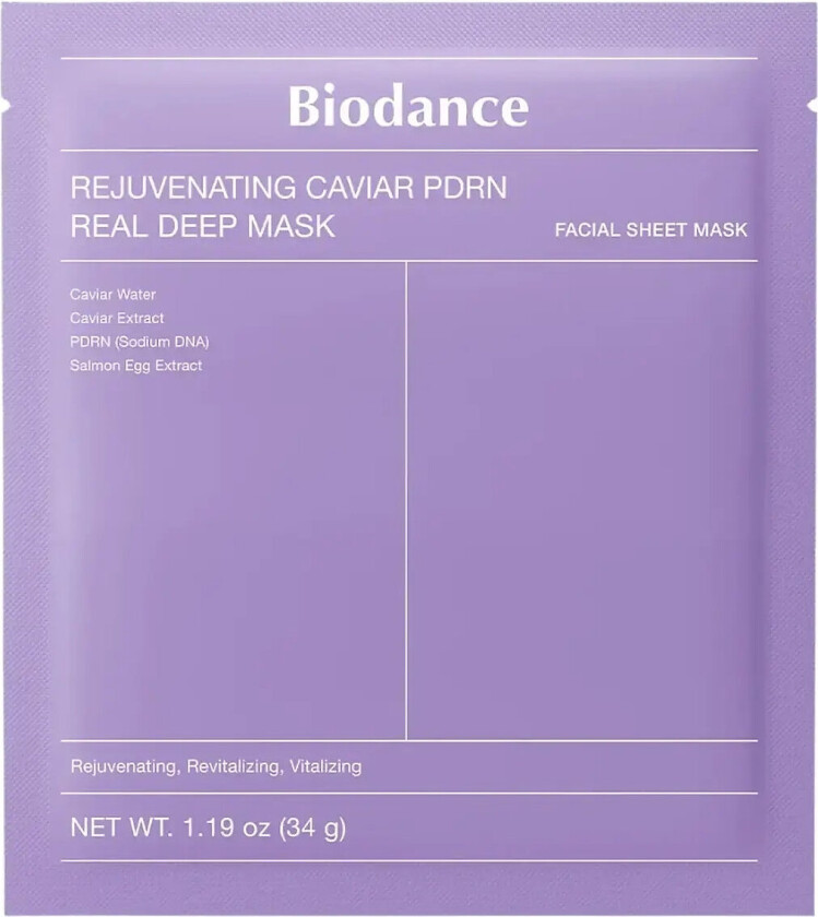 Rejuvenating Caviar Pdrn Real Deep Mask (1Pcs.) - Nude - 1 PCS