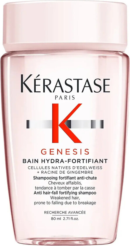 Genesis Bain Hydra-Fortifiant Shampoo 80 Ml Travel Size - Nude - 80 ML