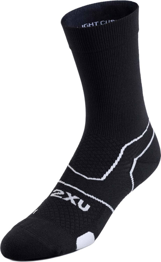 Vectr Light Crew Socks Svart L | Løpesokker