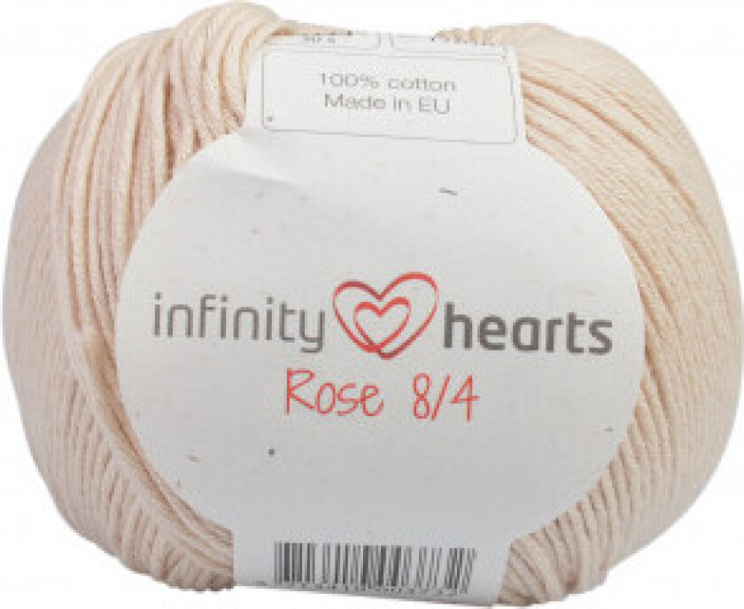 Rose 8/4 Garn Unicolour 212 Sand