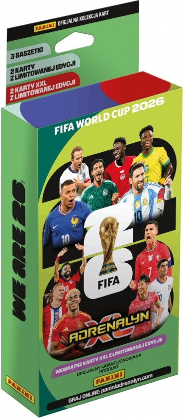 Panini Kolekcja Panini Kolekcija Kortos fifa world cup 2026 blister xxl