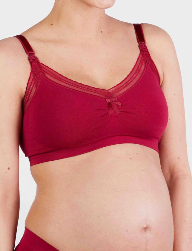 Maternity And Nursing Bra Milk - Red - S