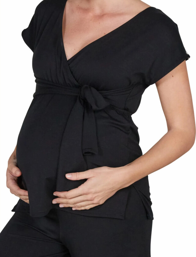 Maternity And Nursing Tunic Origin - Black - S