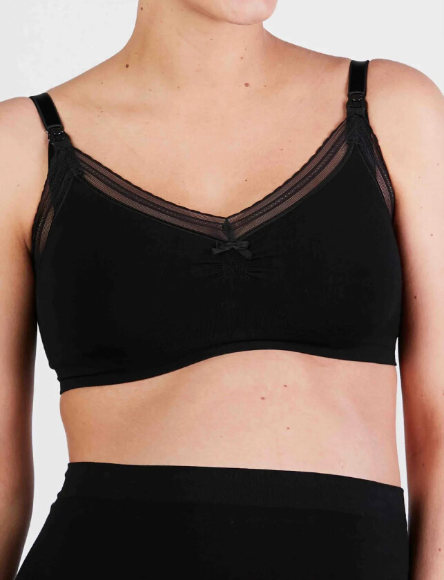 Maternity And Nursing Bra Milk - Black - S