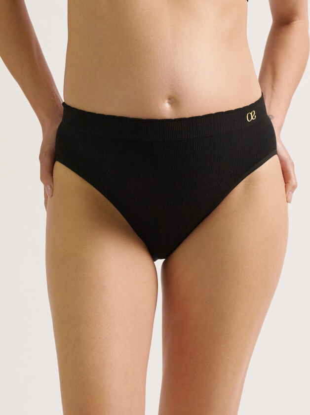 Bilde av Maternity Brief Zoe - Black - S