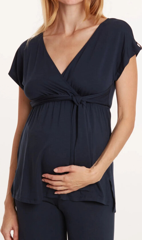 Maternity And Nursing Tunic Origin - Navy - S