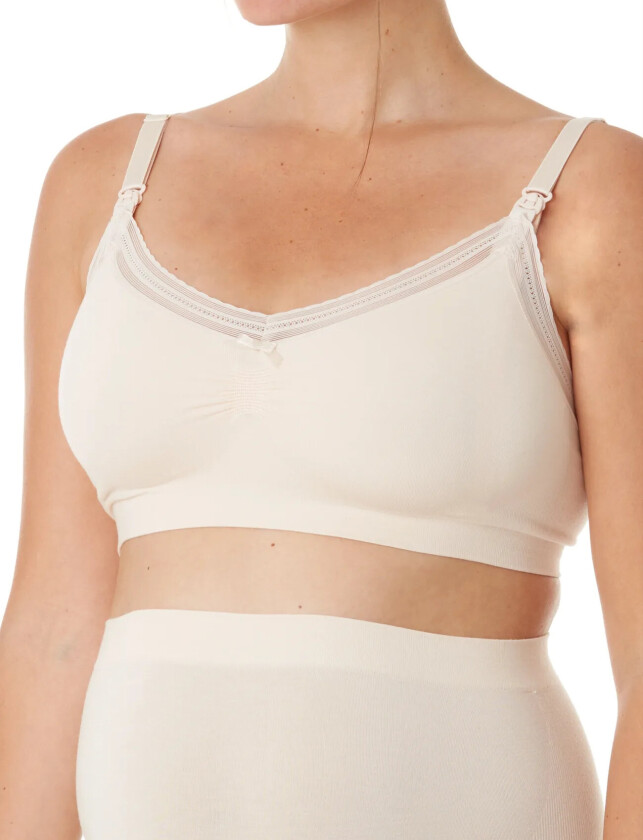 Maternity And Nursing Bra Milk - Beige - S