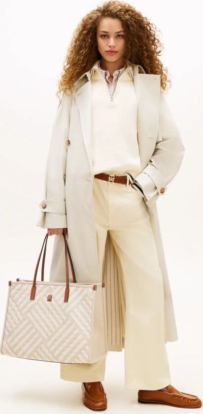 Th City Tote - Cream - ONE SIZE