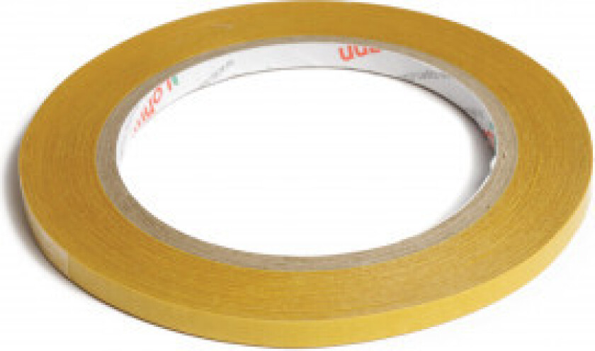 Dobbeltsidig tape 6mmx25m - 1 stk