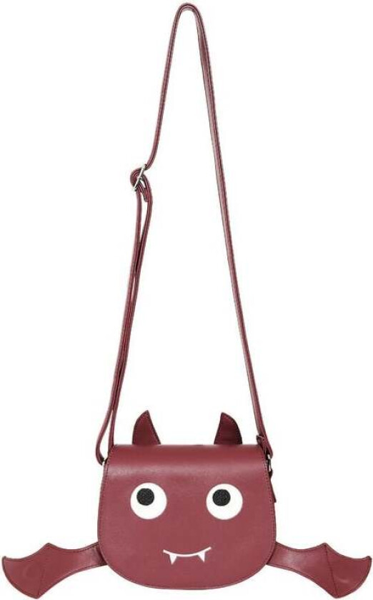 Goth Håndveske - Release the Bats Shoulder Bag - Damer - burgunder