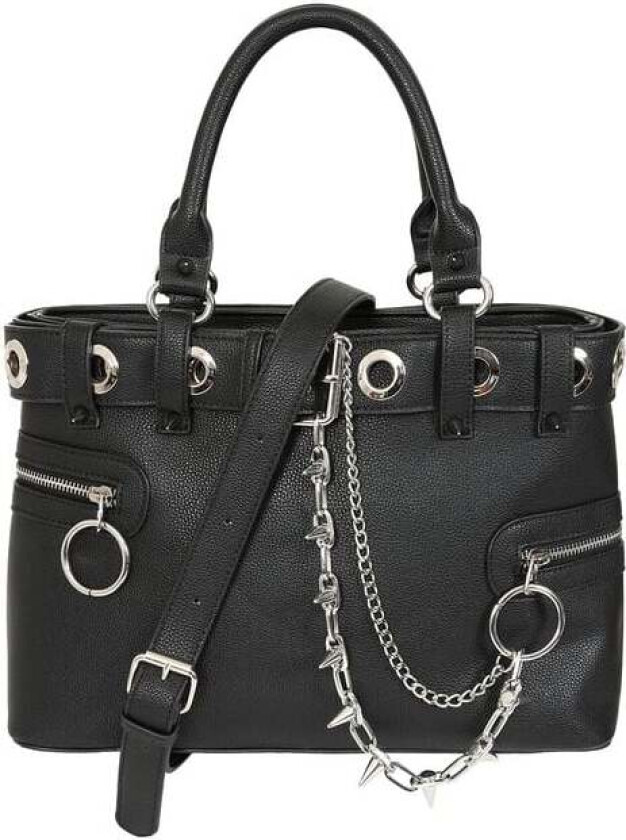 Goth Håndveske - Chain Reaction Bag - Damer - svart