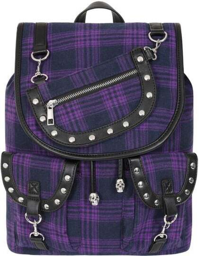 Goth Ryggsekk - Yamy Ryggsekk - Unisex - lilla