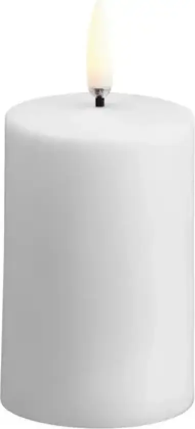 PILLAR utendørs LED-stearinlys, høyde 7,8 cm, IPX5
