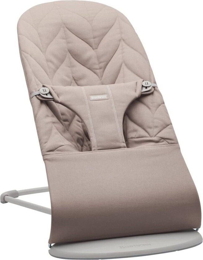 Bilde av Babybjörn Bliss Vevd Sitter, Sandgrå, Bladmønster