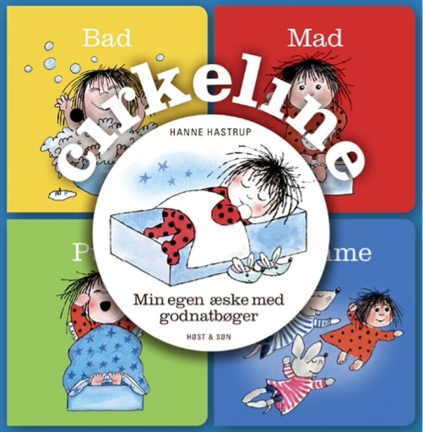 Cirkeline - Min egen æske med godnatbøger | Hanne Hastrup | Språk: Dansk