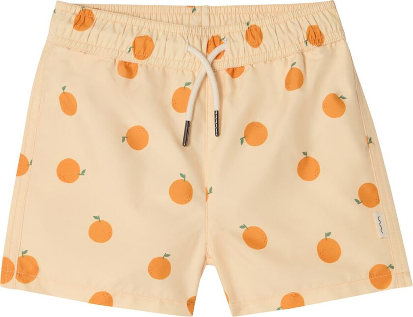 Strömstad Badeshorts Pale Yellow Oranges Pale Yellow Oranges 98/104 cm Gul 98/104 cm unisex